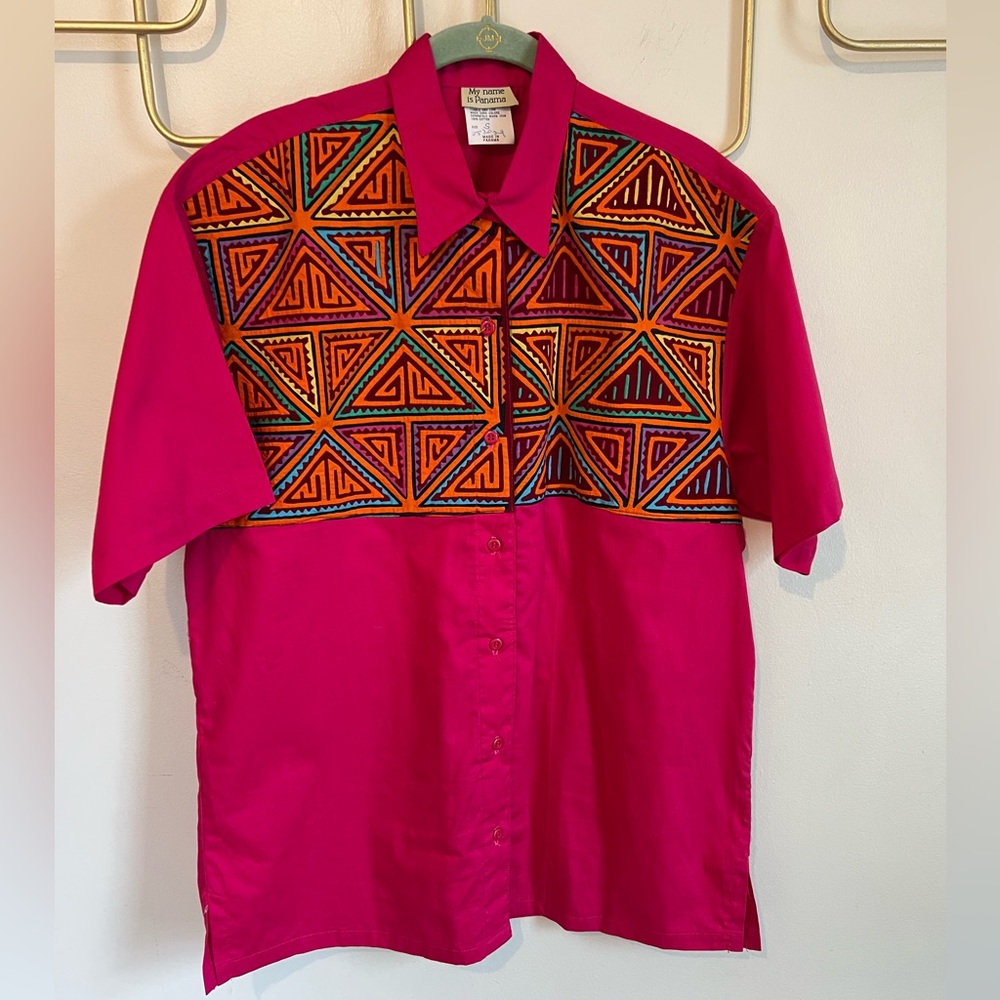 My Name is Panama Men's Button Down Shirt
